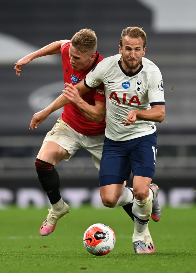 Tottenham Hotspur vs Manchester United. Foto: Getty Images