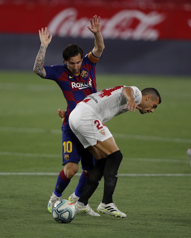 Sevilla vs Barcelona. Foto: Getty Images