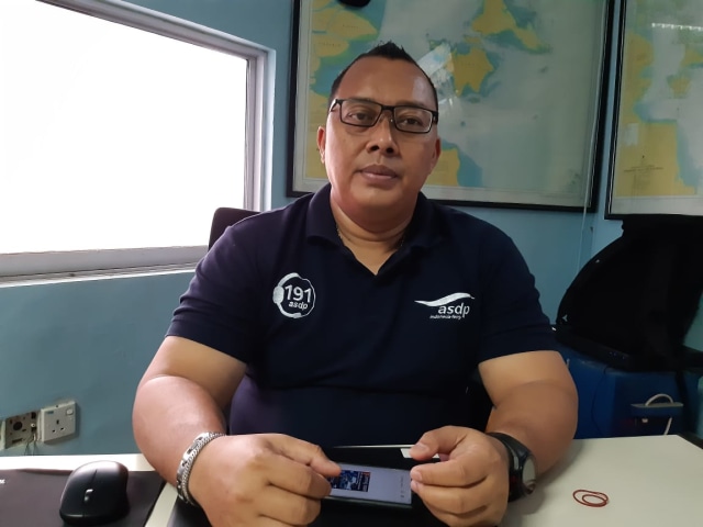 Manager Usaha PT. ASDP Indonesia Ferry (Persero) cabang Batam Muhammad Firdaus. Foto: Rega/kepripedia.com