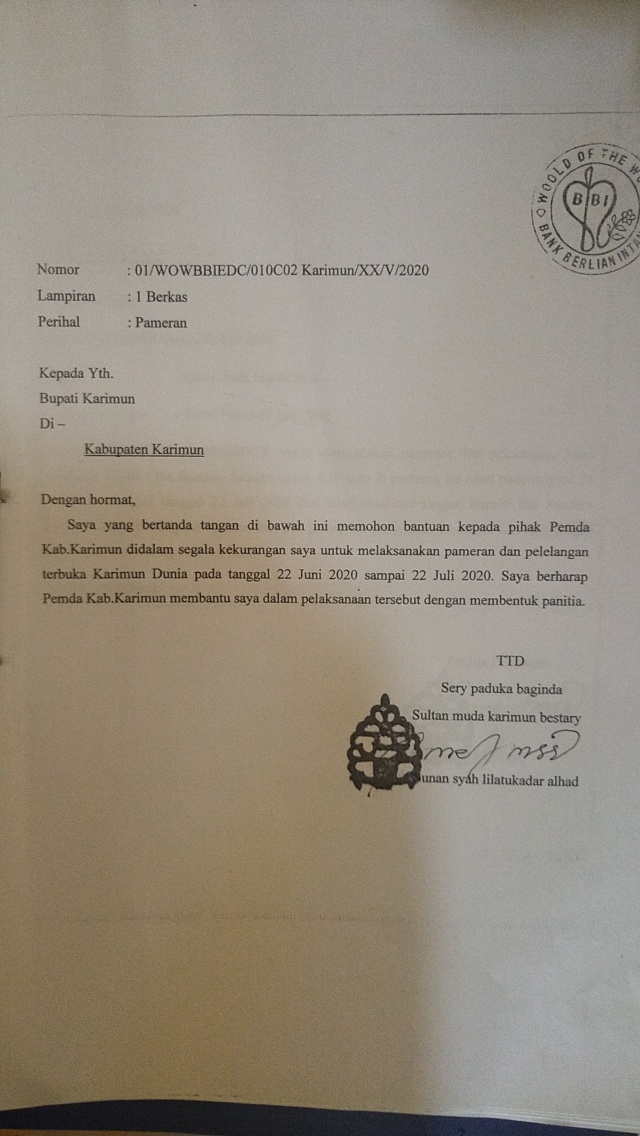 Polisi Amankan Benda-benda Kerajaan Negeri Sery Karimunan Mulia Bestari (340082)