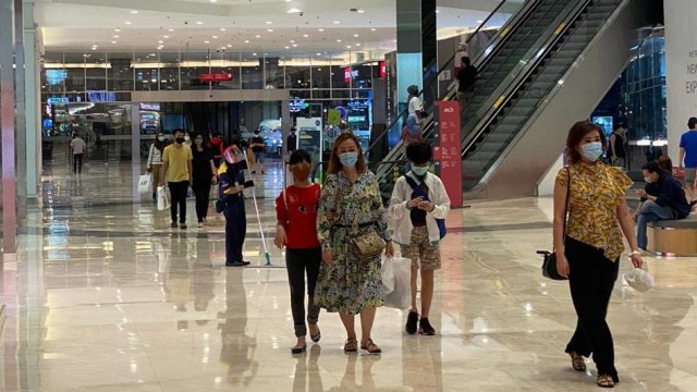 Suasana Mall of Indonesia, Sabtu (20/6) sore. Foto: Dok. Istimewa