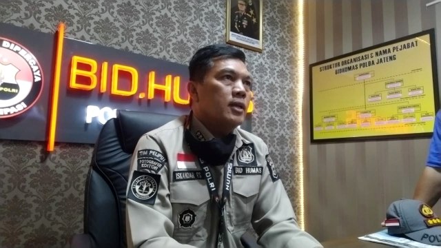 Kabid Humas Polda Jateng, Kombes Iskandar F Sutisna.
 Foto: Afiati Tsalitsati/kumparan