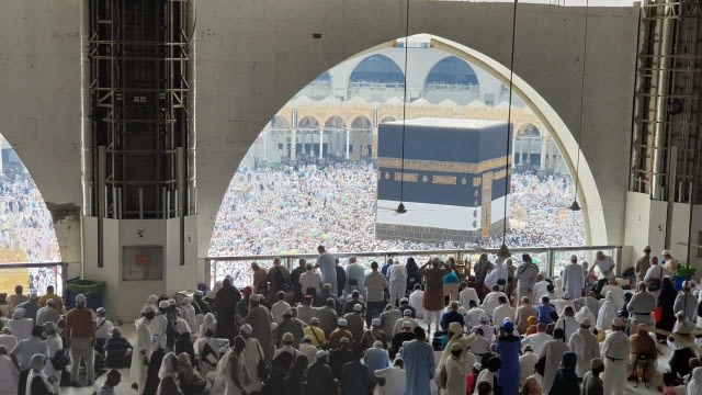 Pelaksanaan haji 2019 di Masjidil Haram, Makkah. Foto: Denny Armandhanu/kumparan