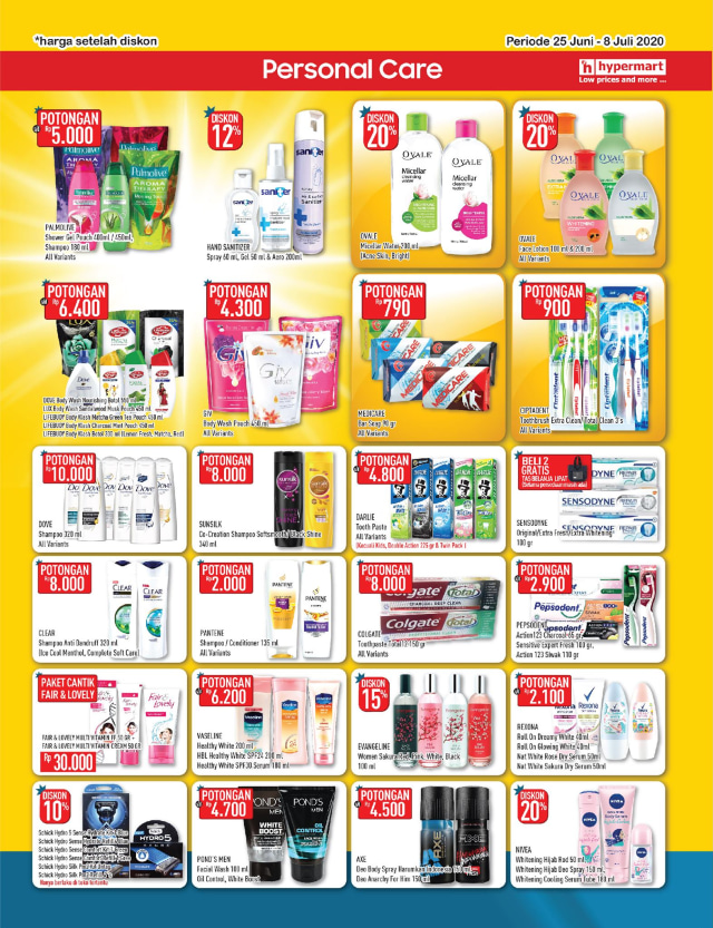 Katalog Promo Hypermart 25 Juni-8 Juli, Penawaran Menarik dengan Harga Spesial (210302)