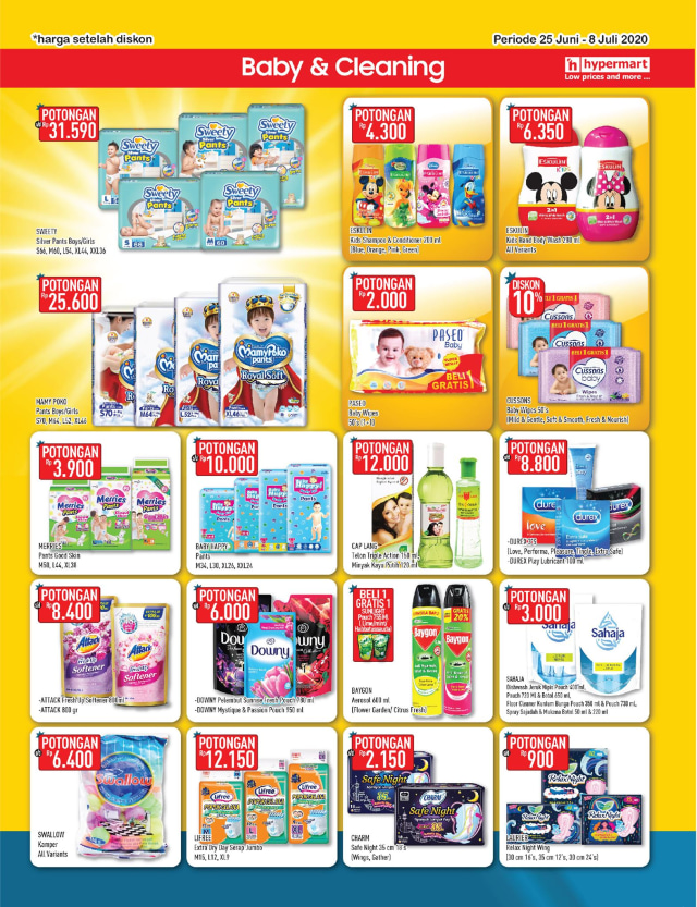 Katalog Promo Hypermart 25 Juni-8 Juli, Penawaran Menarik dengan Harga Spesial (210303)