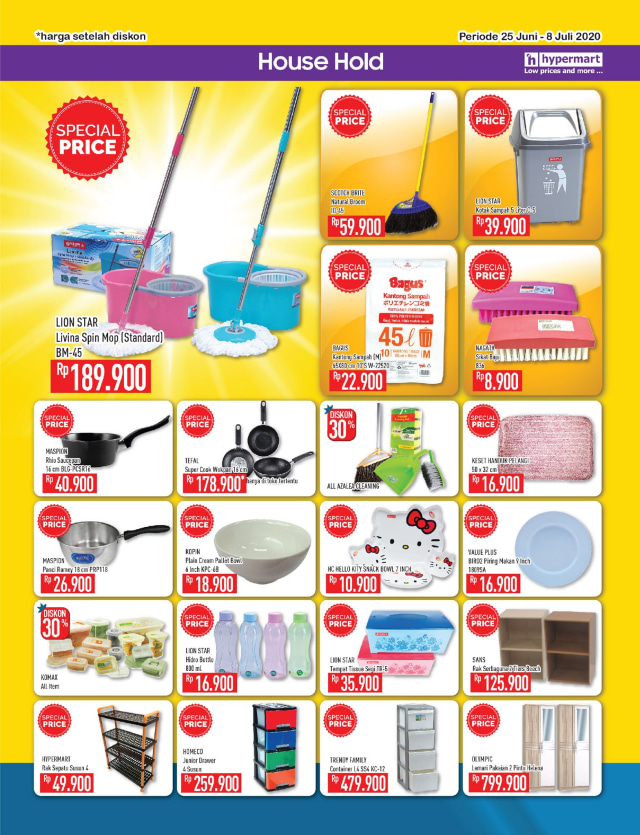 Katalog Promo Hypermart 25 Juni-8 Juli, Penawaran Menarik dengan Harga Spesial (210304)