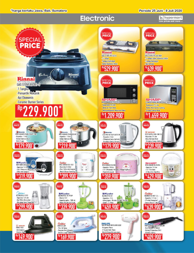 Katalog Promo Hypermart 25 Juni-8 Juli, Penawaran Menarik dengan Harga Spesial (210306)