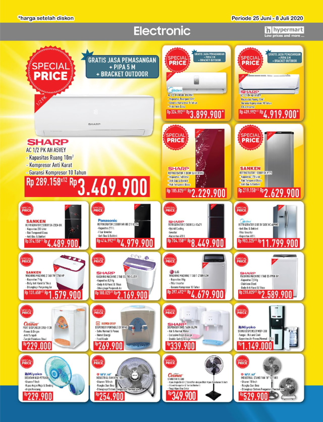 Katalog Promo Hypermart 25 Juni-8 Juli, Penawaran Menarik dengan Harga Spesial (210307)