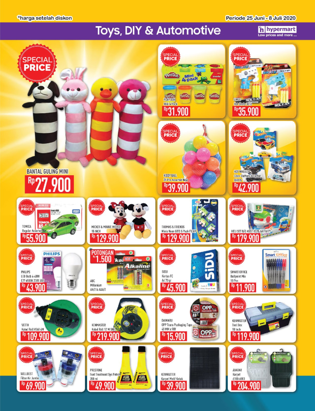Katalog Promo Hypermart 25 Juni-8 Juli, Penawaran Menarik dengan Harga Spesial (210308)