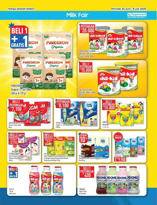 Katalog Promo Hypermart 25 Juni-8 Juli, Penawaran Menarik dengan Harga Spesial (210309)