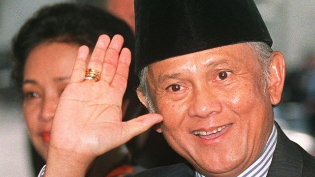 BJ Habibie Foto: AFP/GERRY PENNY