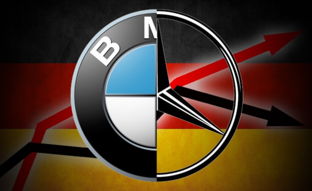 Logo BMW dan Mercedes-Benz Foto: dok. Autoguide