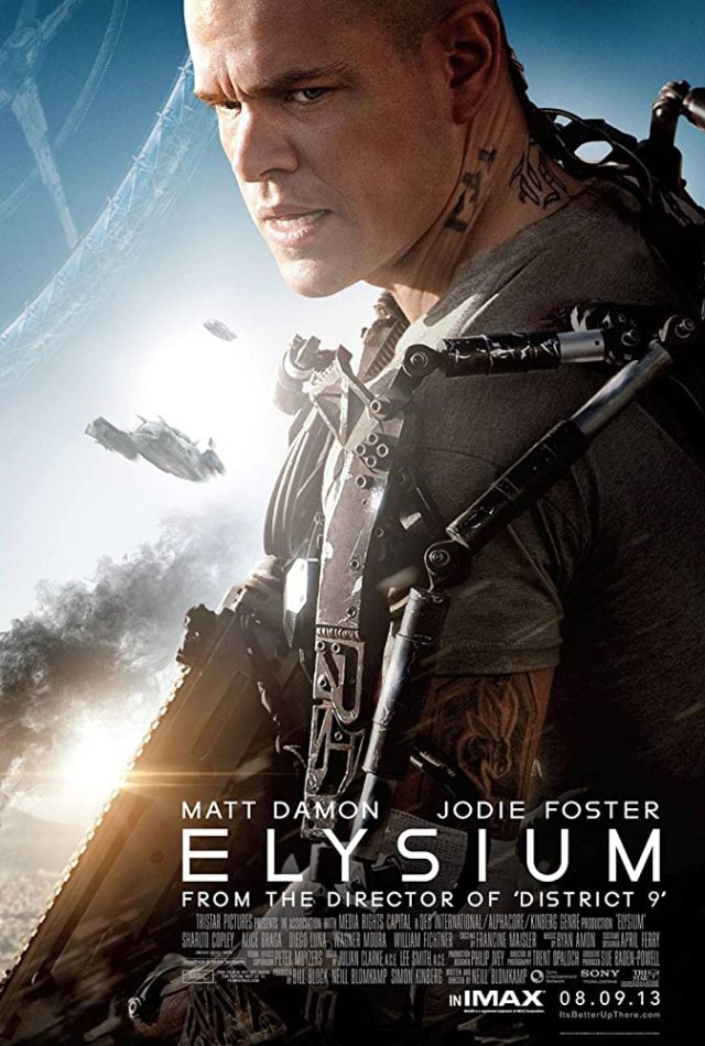 Poster Film Elysium. Dok: IMDb
