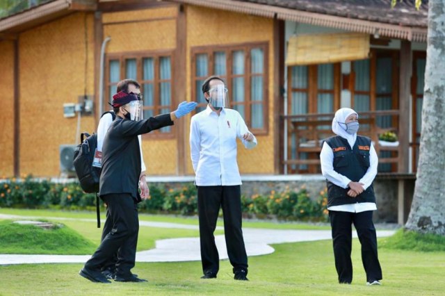 Jokowi Apresiasi Kesiapan Pariwisata Banyuwangi Sambut New Normal (21082)