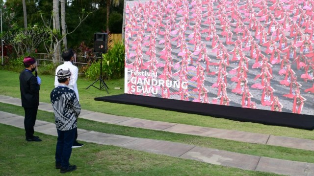 Jokowi di Banyuwangi-New Normal