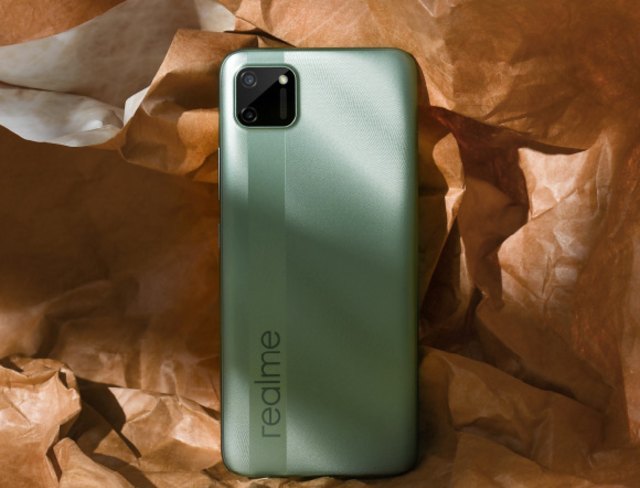 Smartphone Realme C11. Foto: Screenshot