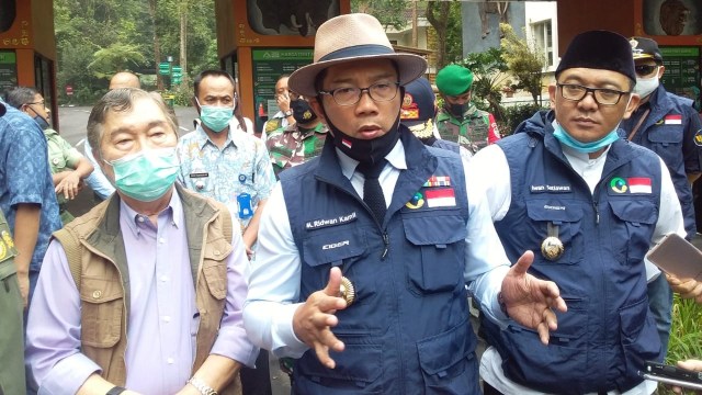 Gubernur Jawa Barat, Ridwan Kamil saat melakukan sidak di Taman Safari Indonesia, Bogor, Jawa Barat. Foto: Dok. Istimewa