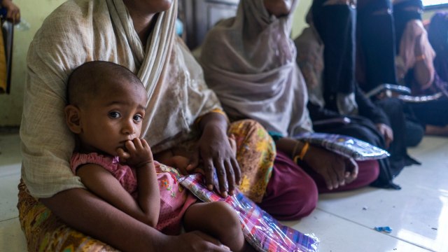 Bikin Haru, Tatapan Anak Pengungsi Rohingya di Aceh (229754)