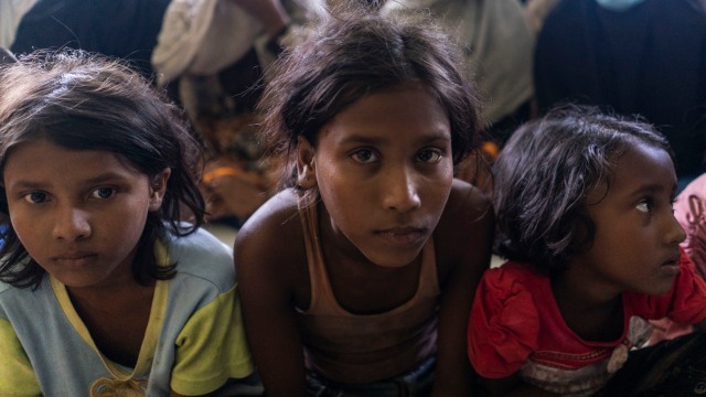 Bikin Haru, Tatapan Anak Pengungsi Rohingya di Aceh (229755)