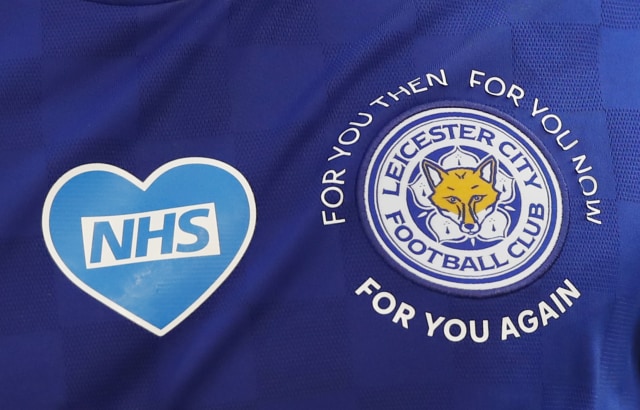 Logo  Leicester City. Foto: REUTERS / Andrew Boyers / Pool