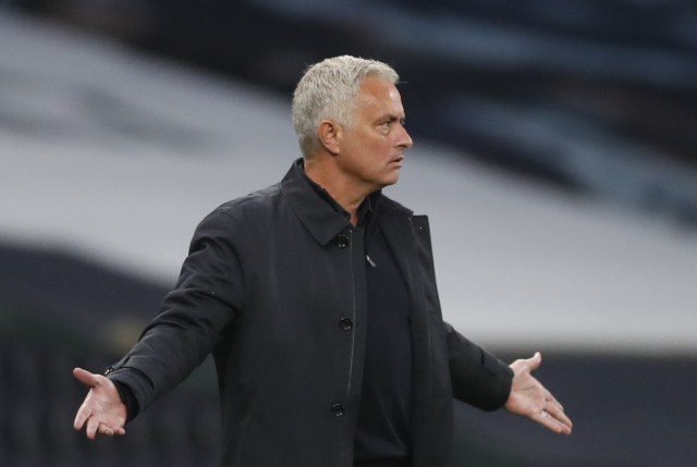 Jose Mourinho, pelatih Tottenham Hotspur. Foto: REUTERS / Matthew Childs / Pool