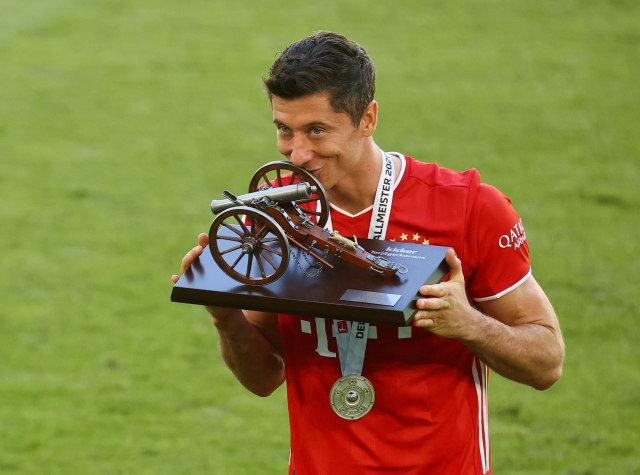 Robert Lewandowski. Foto: REUTERS / Kai Pfaffenbach / Pool DFL