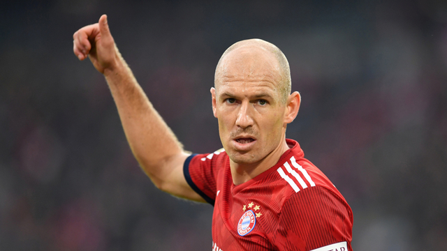 Arjen Robben, legenda Bayern Muenchen. Foto: REUTERS/Andreas Gebert