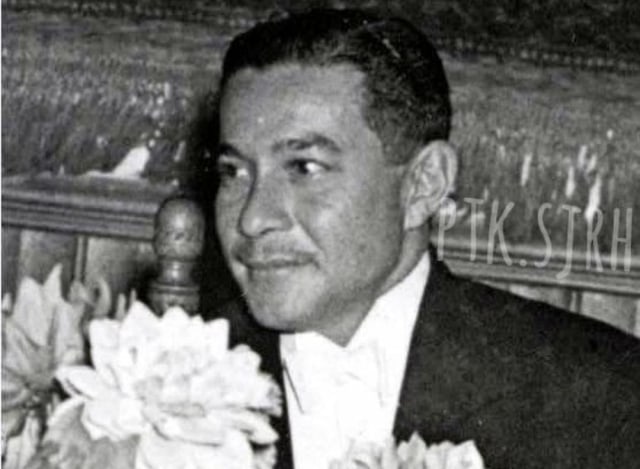 Sultan Hamid II, perumus lambang burung garuda. foto: Instagram @pontianaksejarah