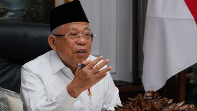 Kata Ma'ruf Amin soal Penanggulangan Corona di Indonesia (3)