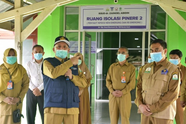 Kasus COVID-19 Meningkat, Aceh Tambah 24 Ruang Isolasi di RSUDZA (140911)