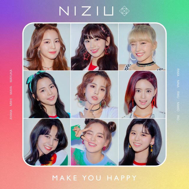 Poster lagu Make You Happy - NiziU. Foto: Twitter /@NiziU__official