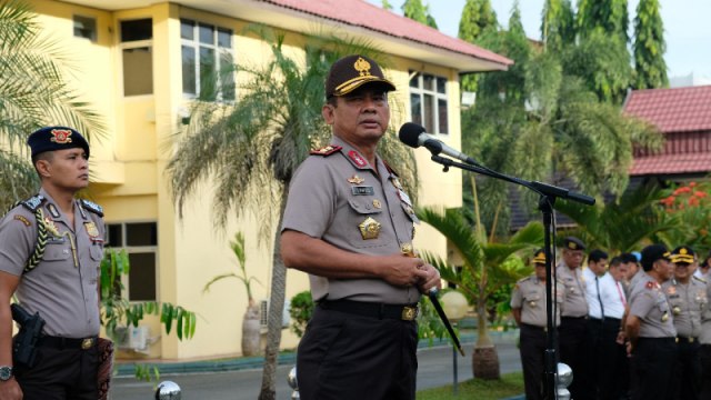 Kapolda Sulawesi Tengah Inspektur Jenderal Polisi  H. Syafril Nursal. Foto: Bid Humas Polda Sulteng