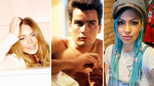 Lindsay Lohan, Charlie Sheen dan Jordie Marsh