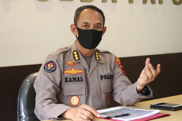 Kabid Humas Polda Papua Kombes Polisi A. M. Kamal. (Liza)
