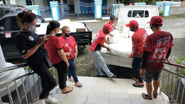 653 Paket Bantuan Corona Kembali Disalurkan Joune Ganda untuk Warga Minut (868882)