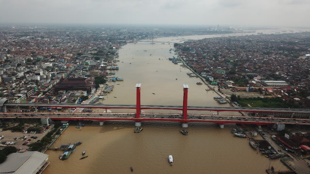 Wilayah Kota Palembang. (foto: dok. Urban Id)