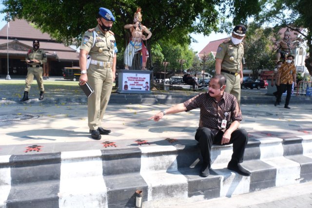 Balai Kota Solo Jadi Kawasan Tertib dalam Menerapkan 