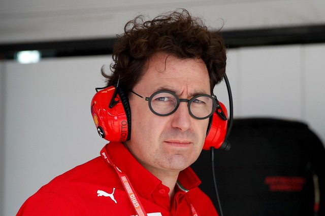 Mattia Binotto, bos Scuderia Ferrari F1. Foto: REUTERS/Maxim Shemetov/File Photo