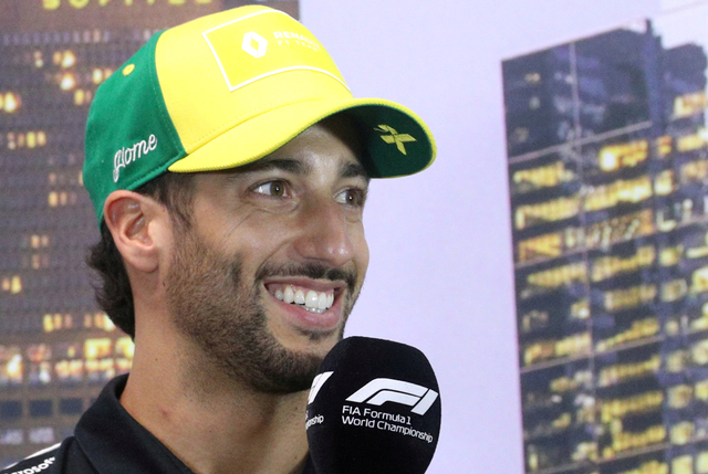 Daniel Ricciardo, pebalap Renault. Foto: REUTERS/Loren Elliott/File Photo