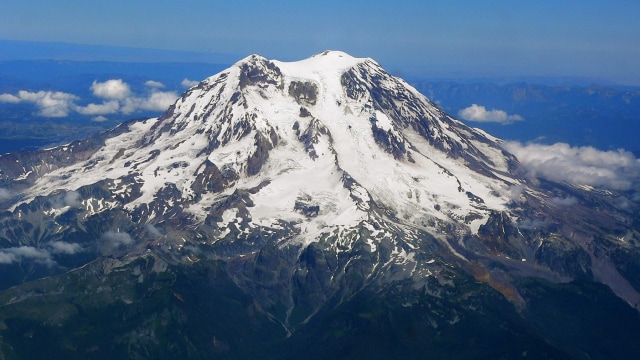 Gunung Rainier, US. Foto: Wikimedia 