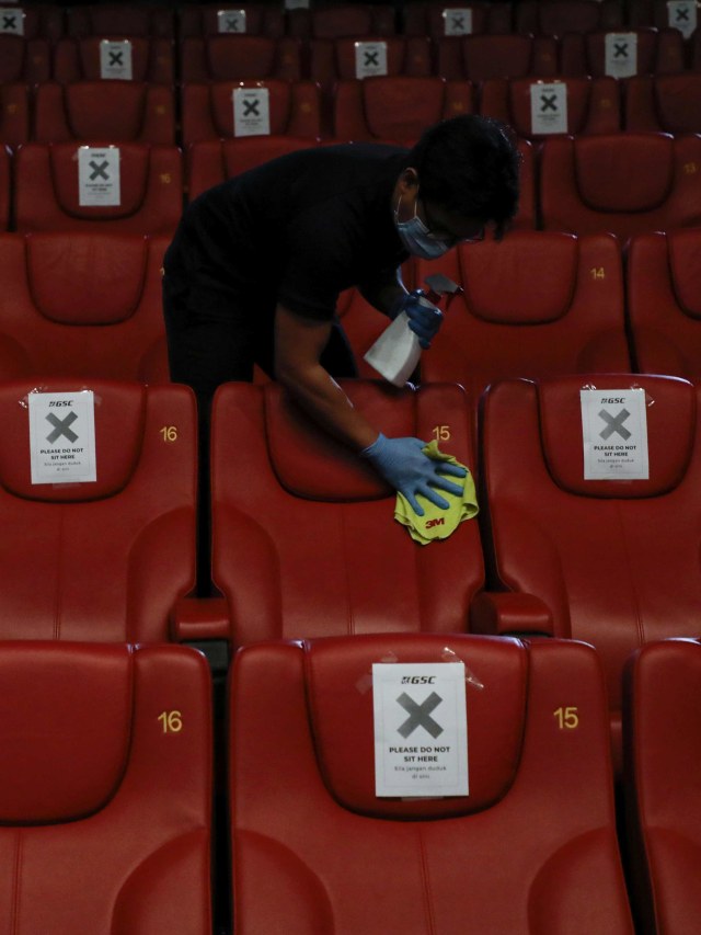 PTR- Penerapan social distancing di bioskop Malaysia