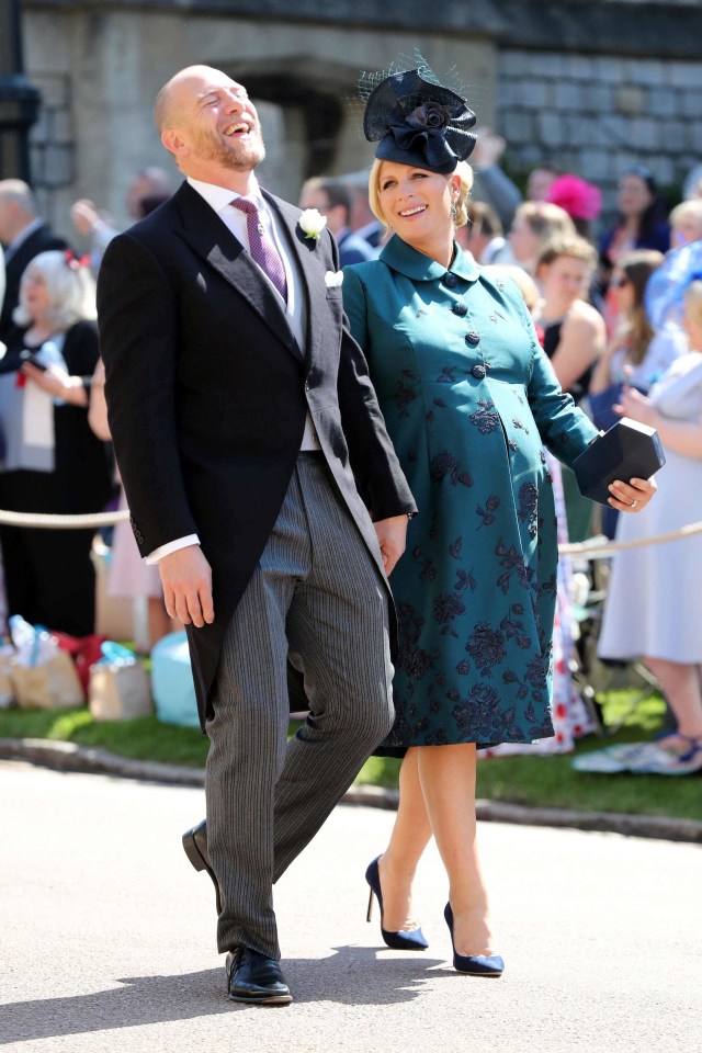 Zara Tindall & Mike Tindall. Foto: GARETH FULLER/ AFP