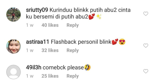 Reuni Girlband BLINK, Netizen: Comeback Dong! (204013)