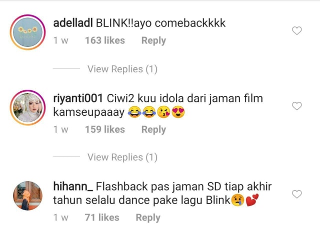 Reuni Girlband BLINK, Netizen: Comeback Dong! (204014)