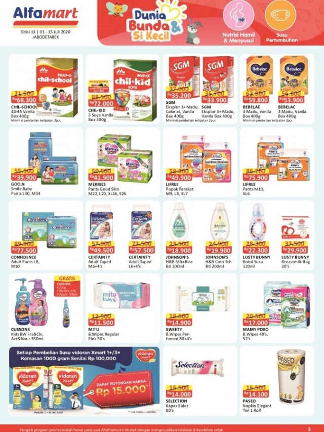 Katalog Promo Alfamart Mingguan Periode 1 15 Juli 2020 Diskon Hingga 50 Kumparan Com