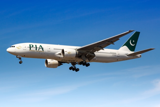 Maskapai Pakistan International Airlines (PIA) Foto: Shutter stock 