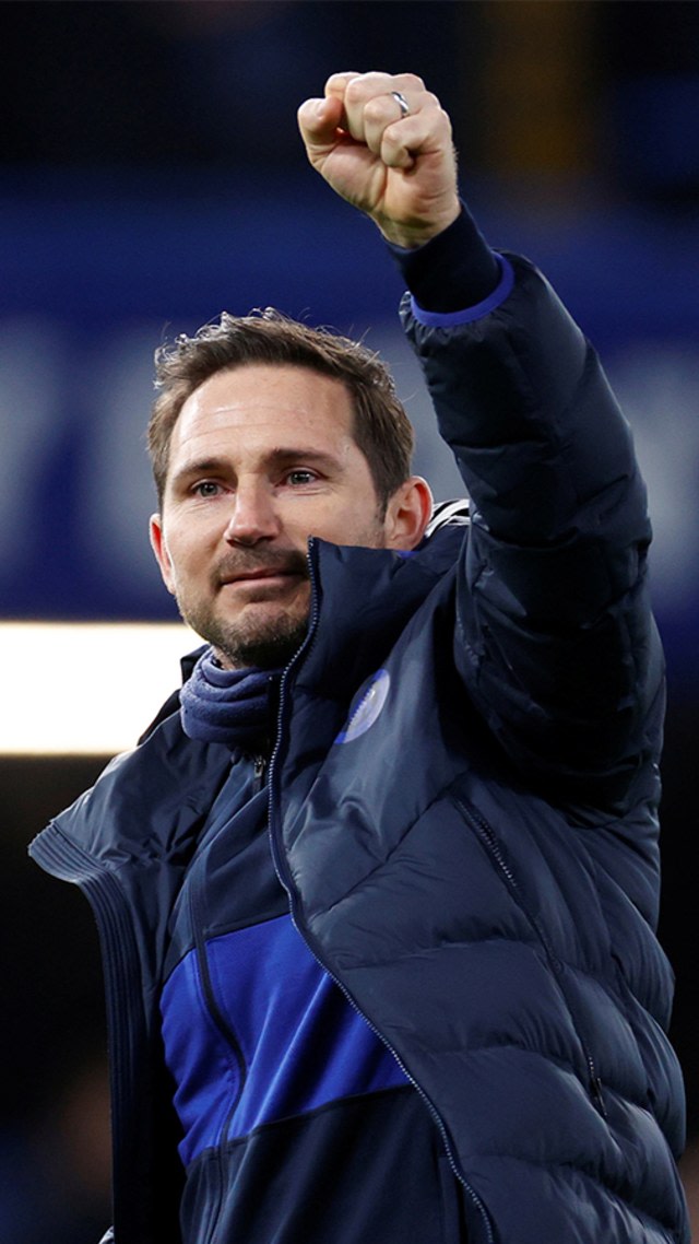 Pelatih Chelsea, Frank Lampard Foto: Reuters/John Sibley