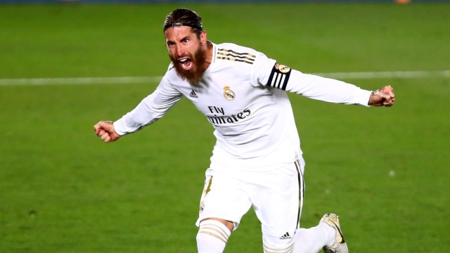 Kapten Real Madrid, Sergio Ramos. Foto: Sergio Perez/REUTERS