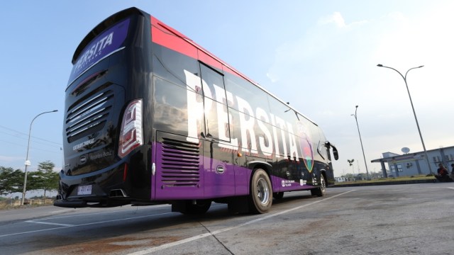 Bus anyar Persita Tangerang. Foto: Media Persita Tangerang