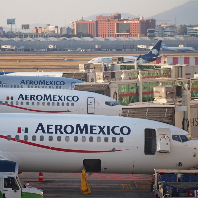 Maskapai Penerbangan Aeromexico Foto: Shutterstock